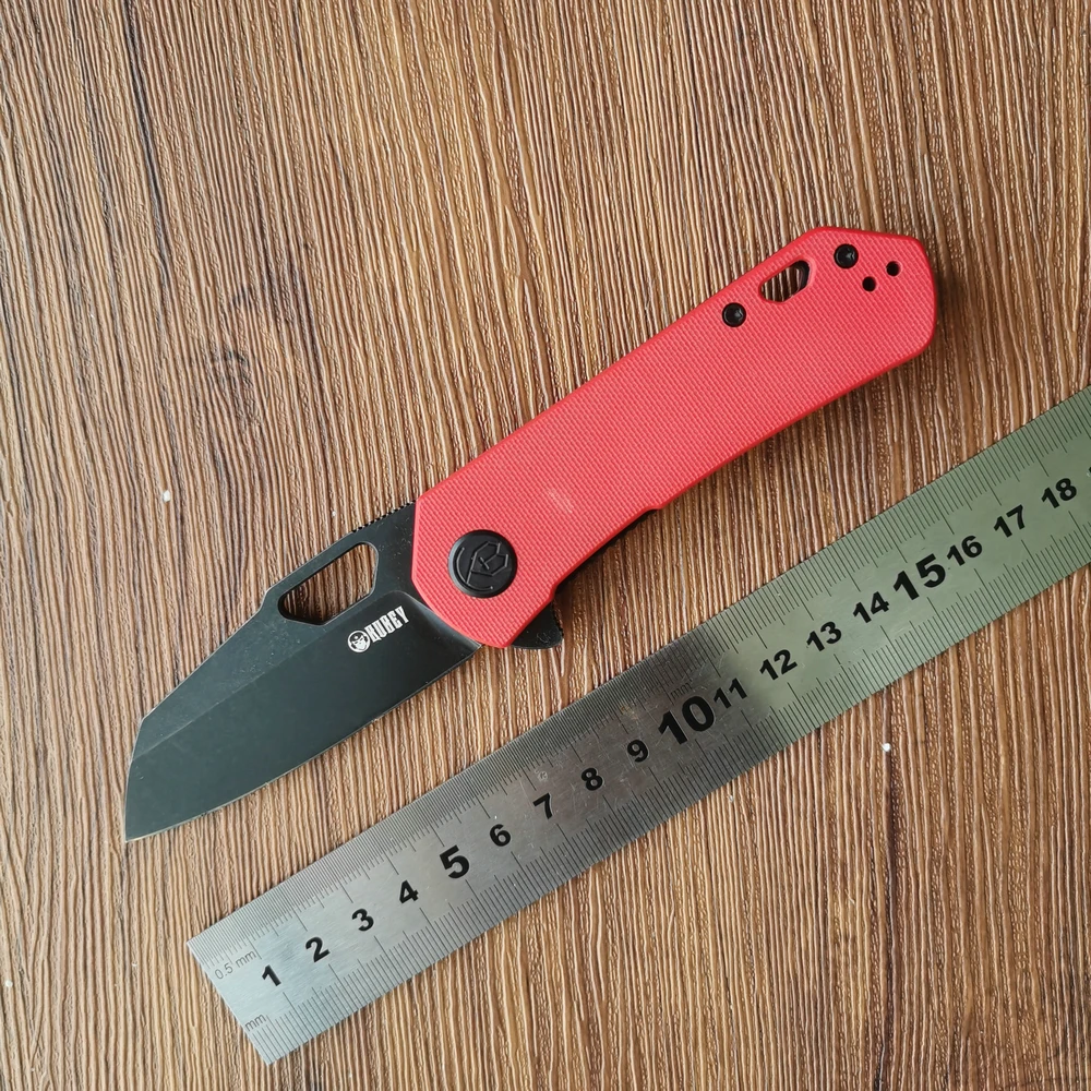 Складной нож Kubey knife ku332 новая модель металлическое лезвие рукоятка G10 для