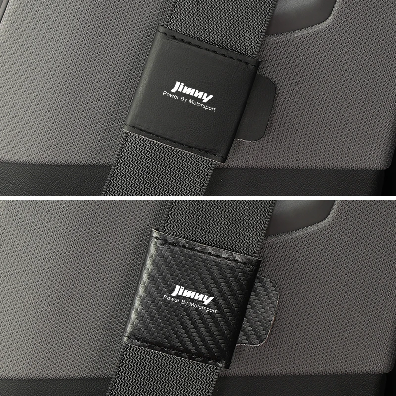 Защитный зажим для автомобильного ремня безопасности с логотипом из углеродного