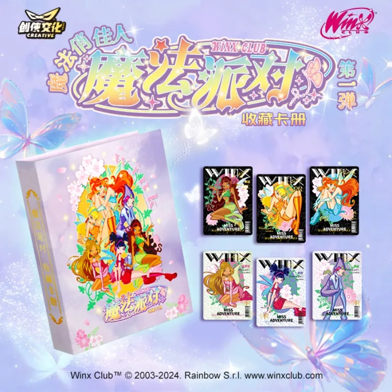 Натуральная карта Winx Club волшебная сумка сказочная карты Fairy Wonderland Bloom Stella Flora