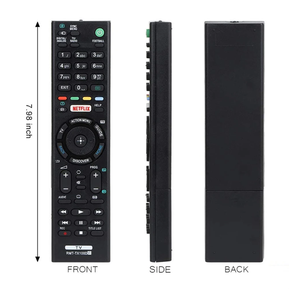 

ABS Replacement Suitable for Sony LCD TV Remote Control RMT-TX100D/RMT-TX102U/RMT-TX102D IR