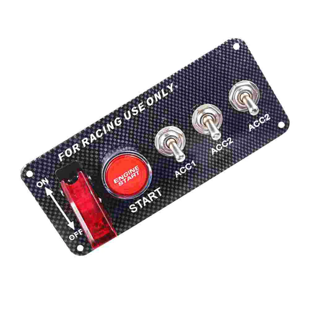 

1 Pc Car Switch Engine Start Prime 12V Professional Car Parts Push Button for Racing Car