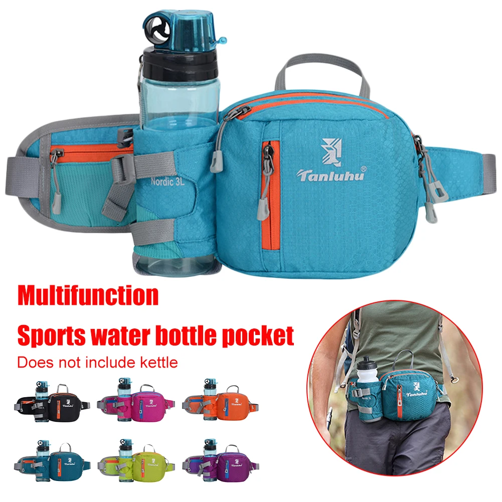 Поясная Сумка для бега, рюкзак с отделением для бутылки для улицы, для марафона, спорта, фитнеса, велоспорта