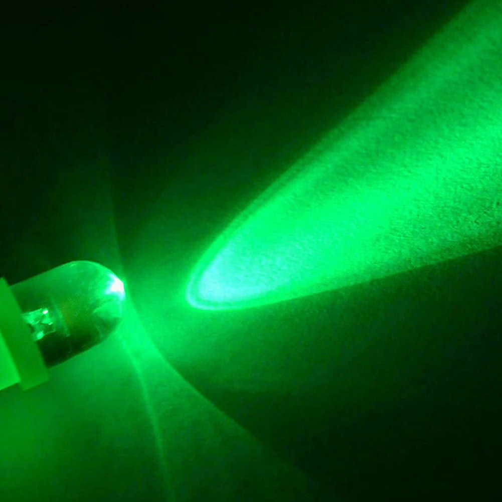 

LED Light Bulbs Mixed Color Bulbs 30 Pcs Green Raised Lens Led Chip T10 Mixed Color Bulbs Car Accessories