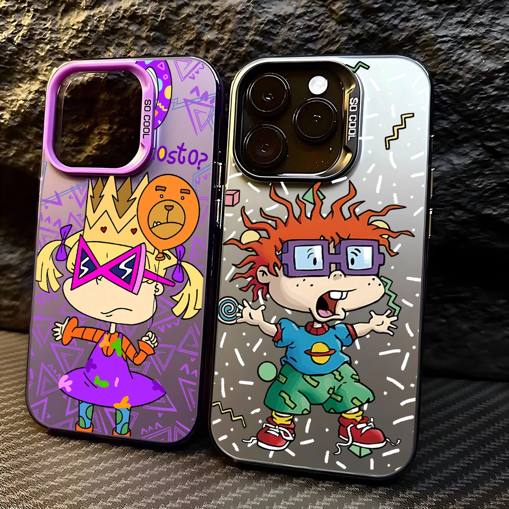 Чехол Cartoon Funny R-Rugrats для Samsung Galaxy A16 A06 A35 A55 A25 A05S A15 A54 A34 A24 A14 A05 A04 4G 5G матовая задняя