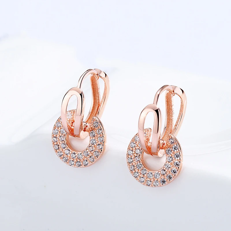 

Женские серьги-кольца из серебра 925 пробы, с гладкой поверхностью