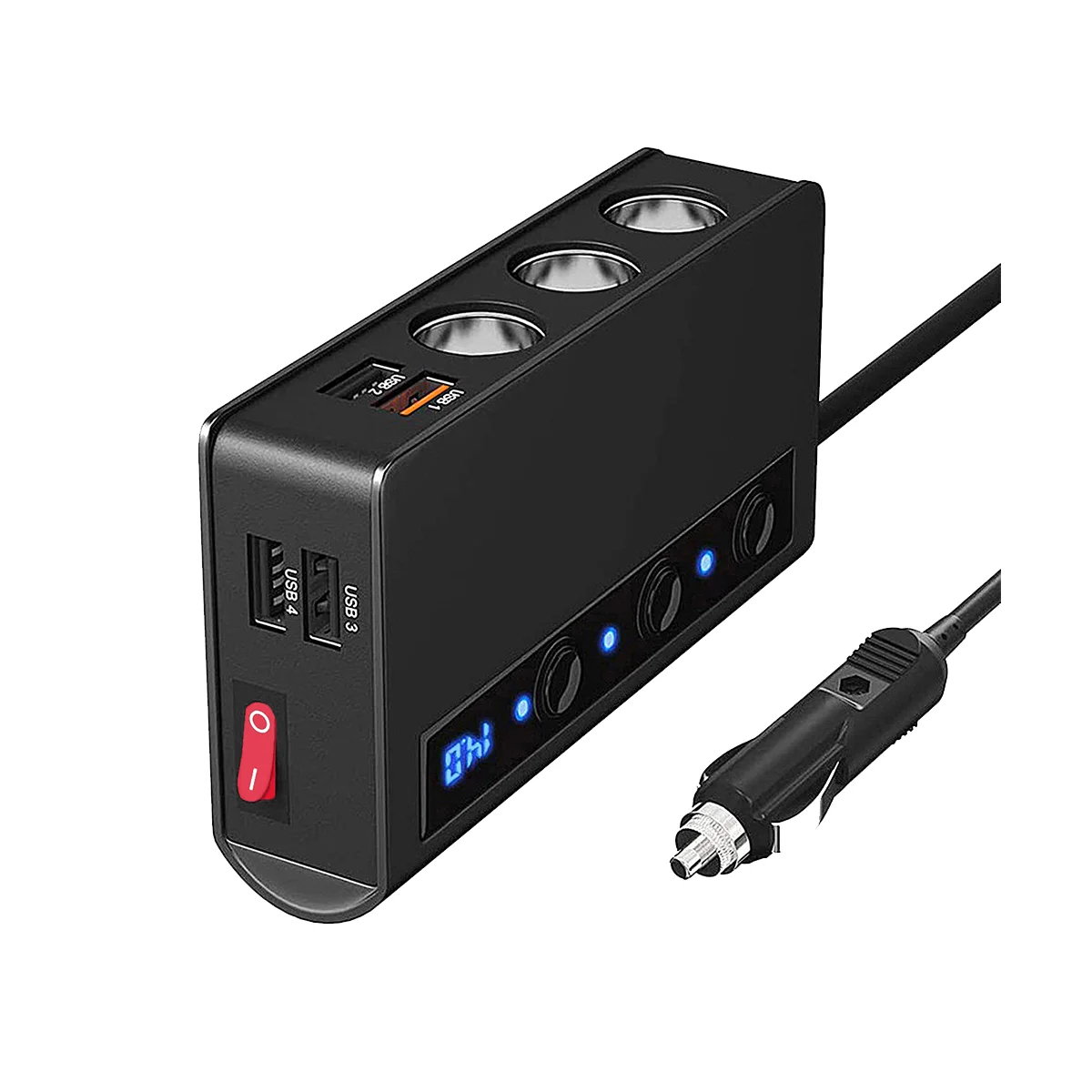 

TR24 Car Bluetooth One for Three Car Charger Universal Car Supplies A