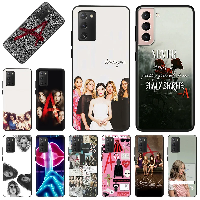 

Phone Case for Samsung Galaxy S22 Ultra S21 S20 S10 Plus FE 5G E Note 10 Lite 9 8 Pretty Little Liars Soft Black Silicone Cover