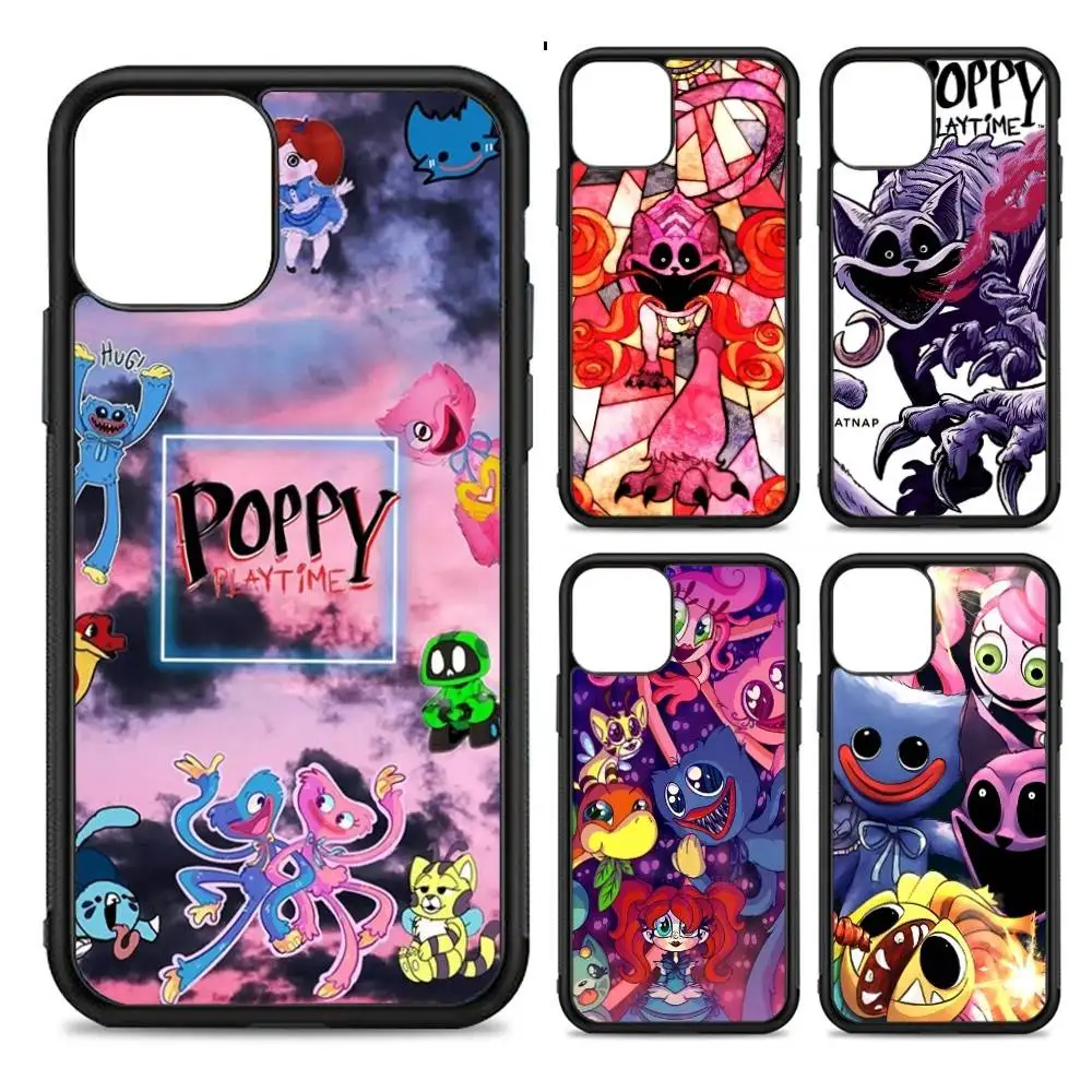Фото Чехол для телефона Game Poppy Playtime для iPhone 17 16 Pro Max Air 13 12 Mini 14 15 Plus 11, задняя крышка из PC+TPU №2