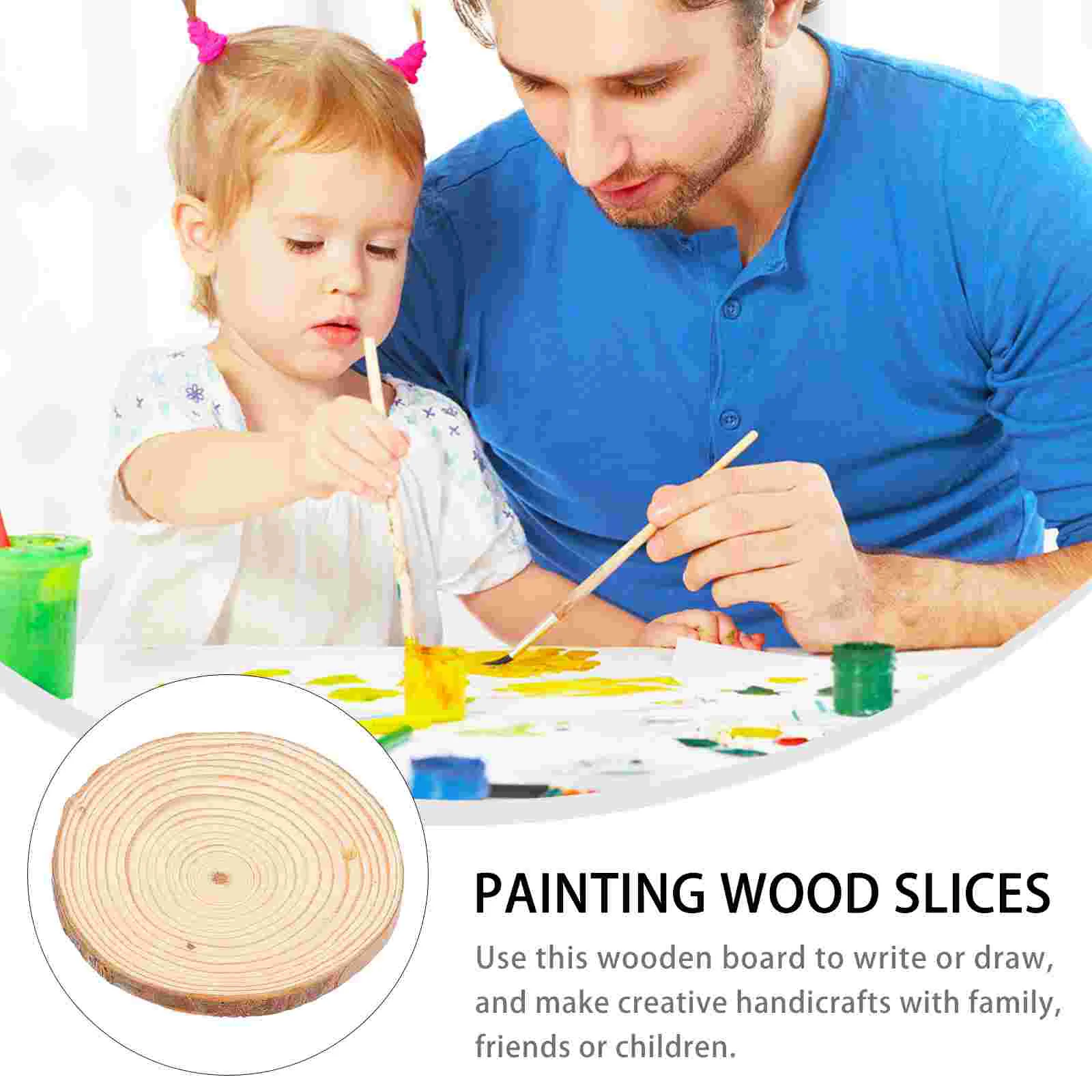 30 шт. декор DIY бревенчатые чипсы реквизит для ломтиков дерева настенный