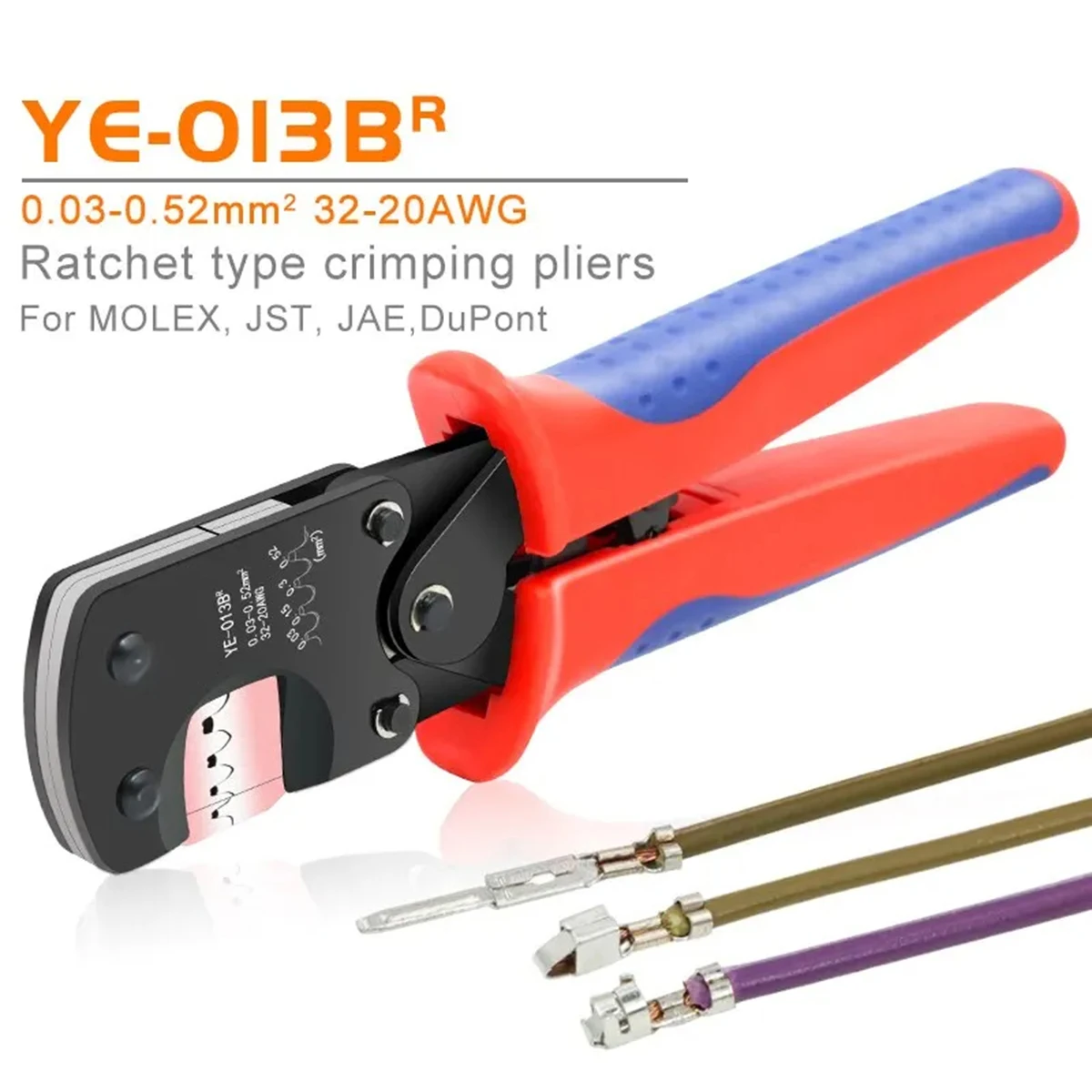 Обжимной Инструмент С Концевой Фрезой Микророзеткой Для XH2.54/PH2.0/ZH1.5 D-Sub Открытыми