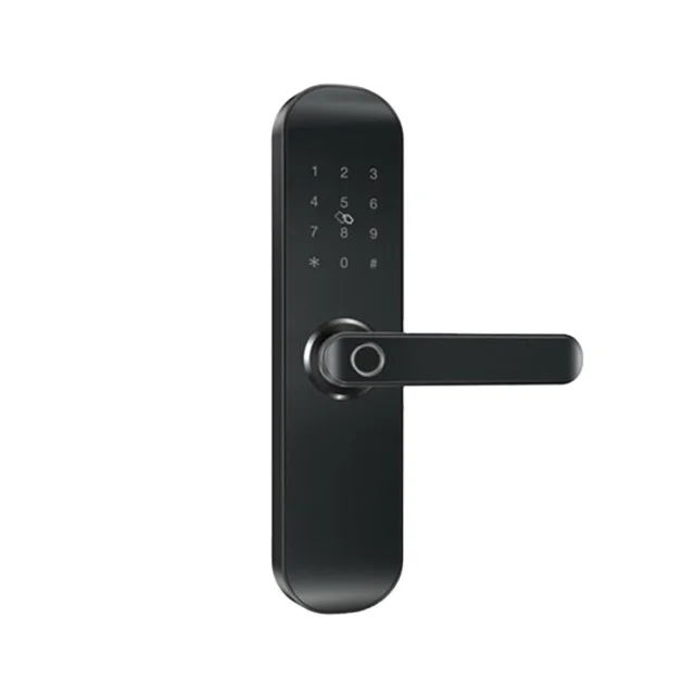 Купи China wholesaler Tuya APP Remote Control Touch Screen Wireless WIFI Fingerprint Smart Door Lock With Home Security PST-E202 за 10,421 рублей в магазине AliExpress