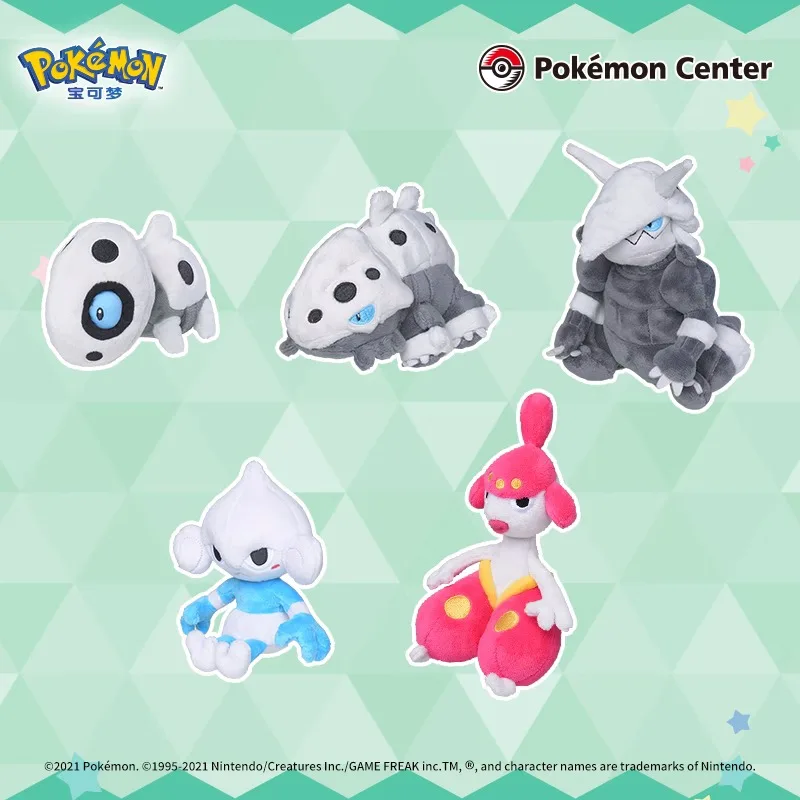 В наличии оригинальный Pokémon Whismur Loudred Exploud Makuhita Hariyama Azurill Aron Medicham Delcatty Game аниме