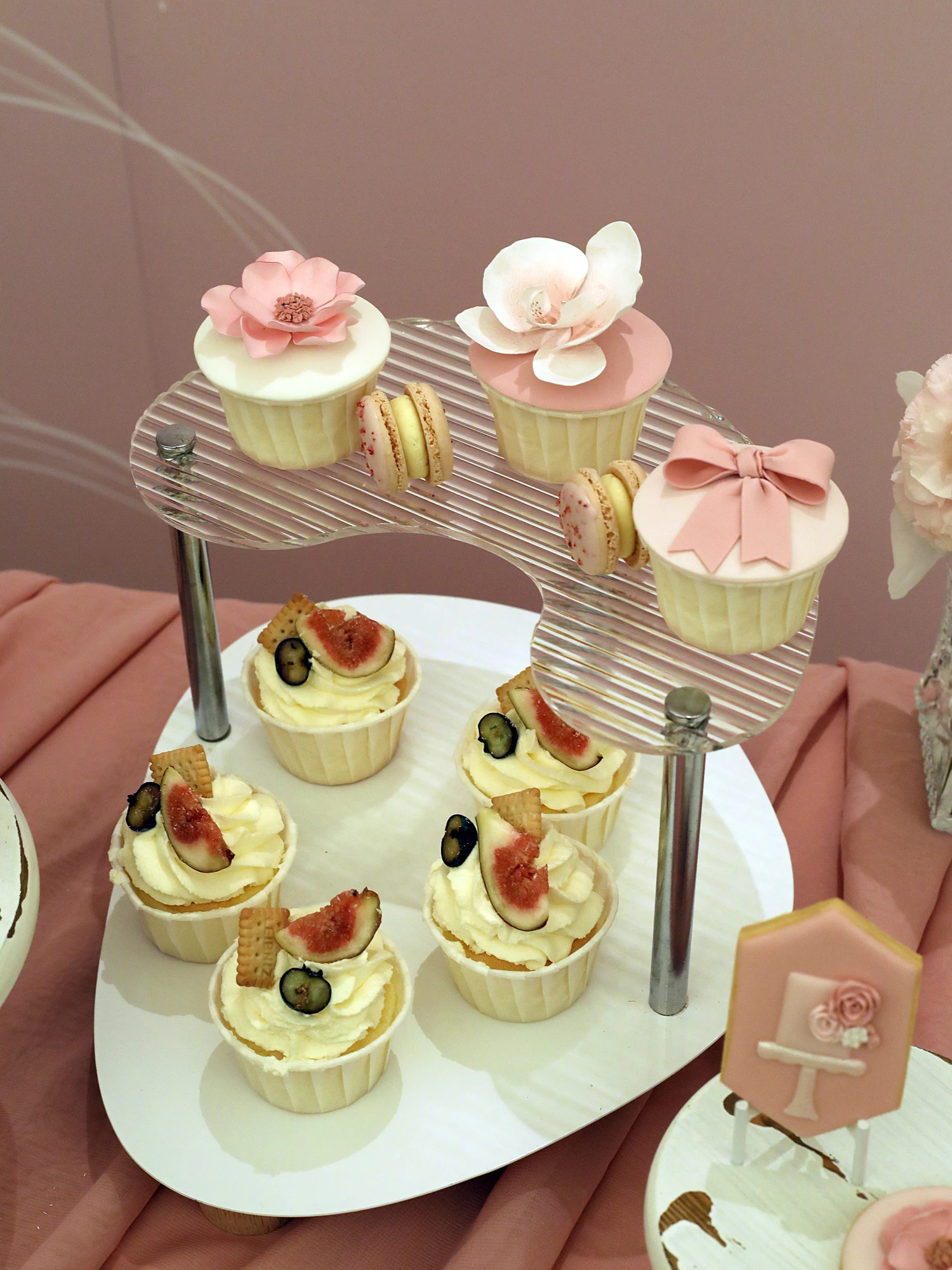 Винтажные деревянные подставки для тортов 1 шт. акриловые хранения кексов