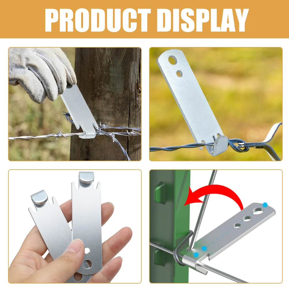 4 шт. стальная проволока многоразовый инструмент для скручивания забора