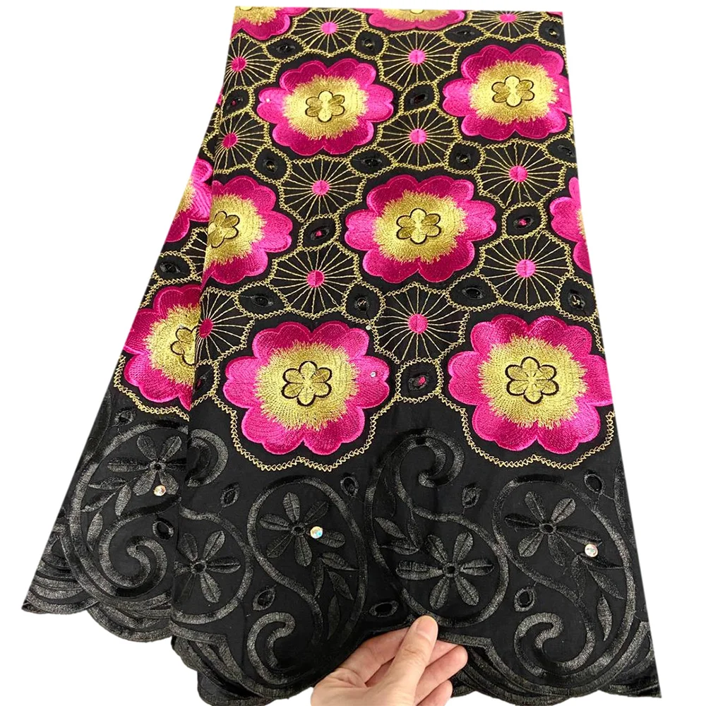 Африканская кружевная ткань высокого качества швейцарская вуаль кружево в