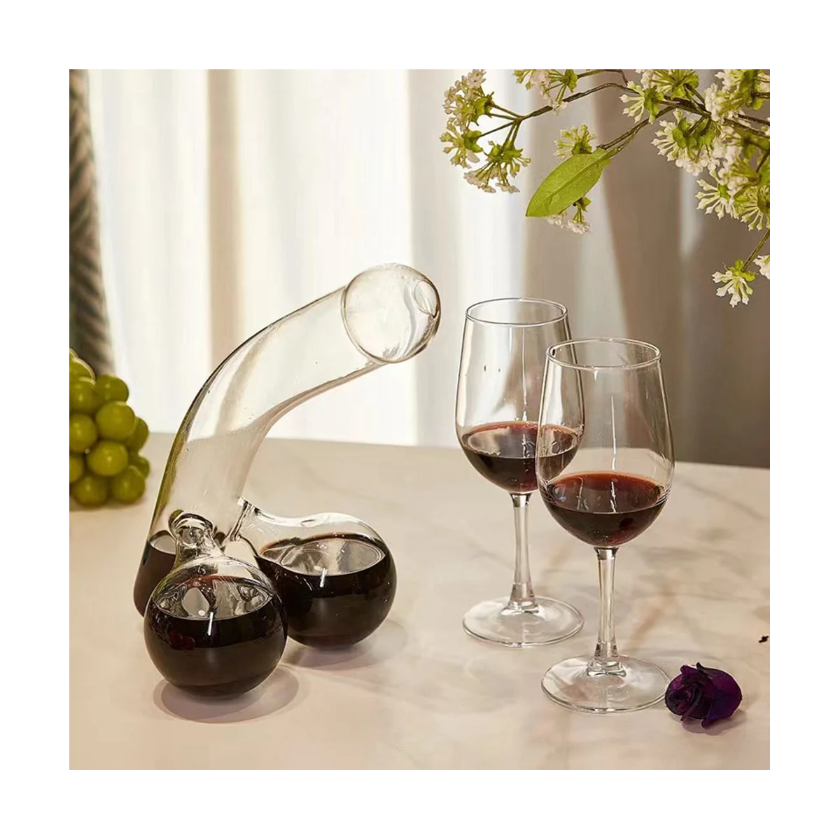 Забавный графин набор графинов для виски уникальный и забавный стеклянный