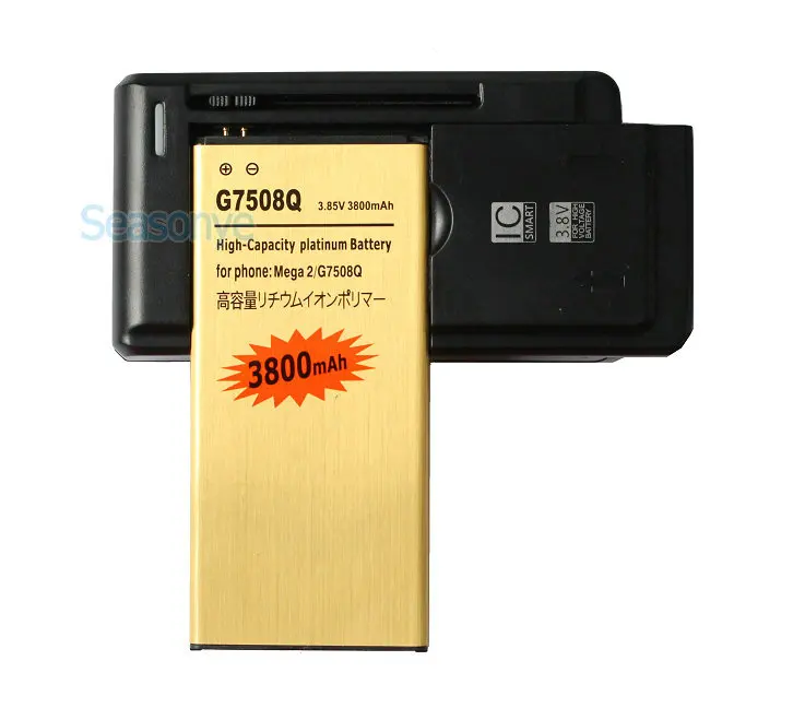 Seasonye 3800mAh EB-BG750BBC Gold запасной аккумулятор + универсальное зарядное устройство для
