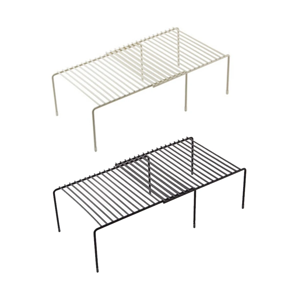 

Полка для хранения Регулируемая Экономия пространства металлические полые полки сверхмощная конструкция шкаф Органайзер морозильник чаши чашки