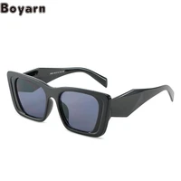boyarn 2022 new pra series cat eye retro foreign trade sunglasses men and women uv400 cross border design sunglasses factory