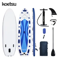 koetsu lure fishing paddle board family boating inflatable widebody stand up paddleboard wakeboard beginner foldable to carry
