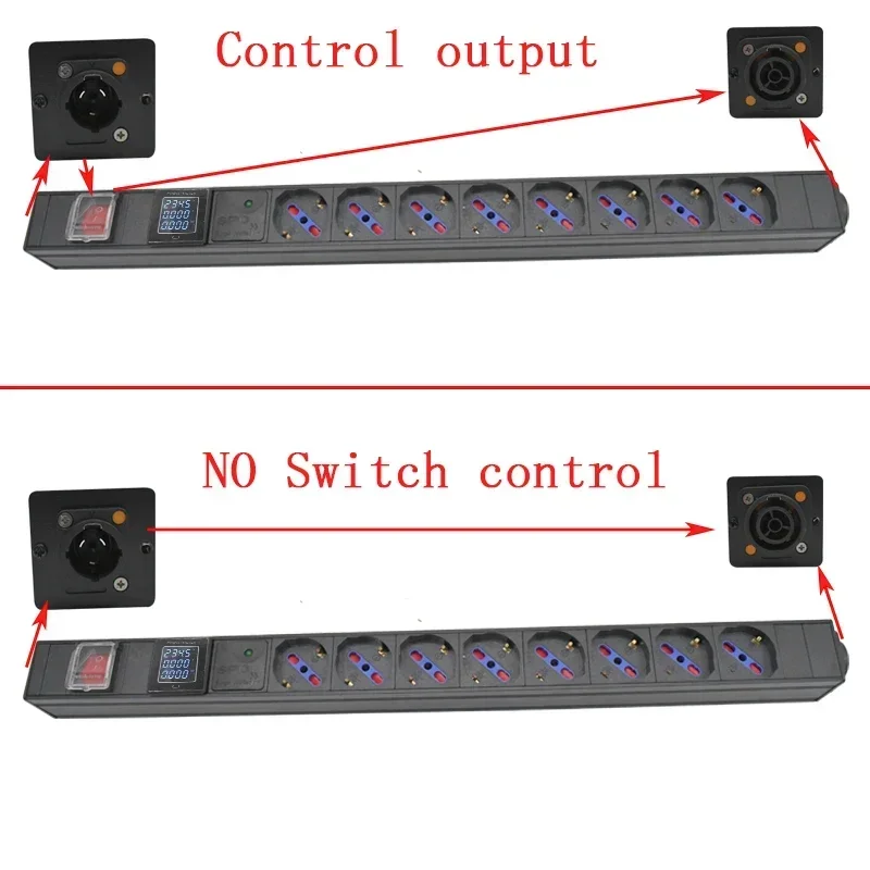 PDU Power Strip Schuko Powerlink box усилитель мощности аудио 3P авиационный штекер амперметр, защитная розетка от перенапряжения (art.: 3920c3ccfd0ff) - 3920c3ccfd0ff