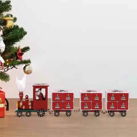 Деревянный рождественский поезд Perfeclan