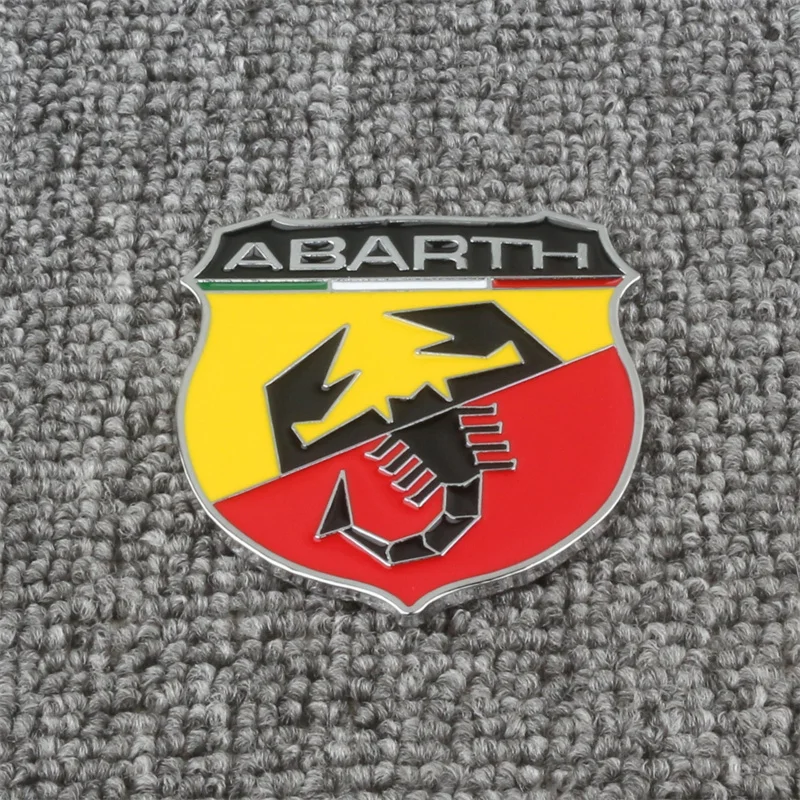 

Автомобильный металлический значок, аксессуар для Fiat Abarth 500 Tipo FR Panda Argo Freemont Viaggio Bravo Punto Doblo Pulse Stilo Palio