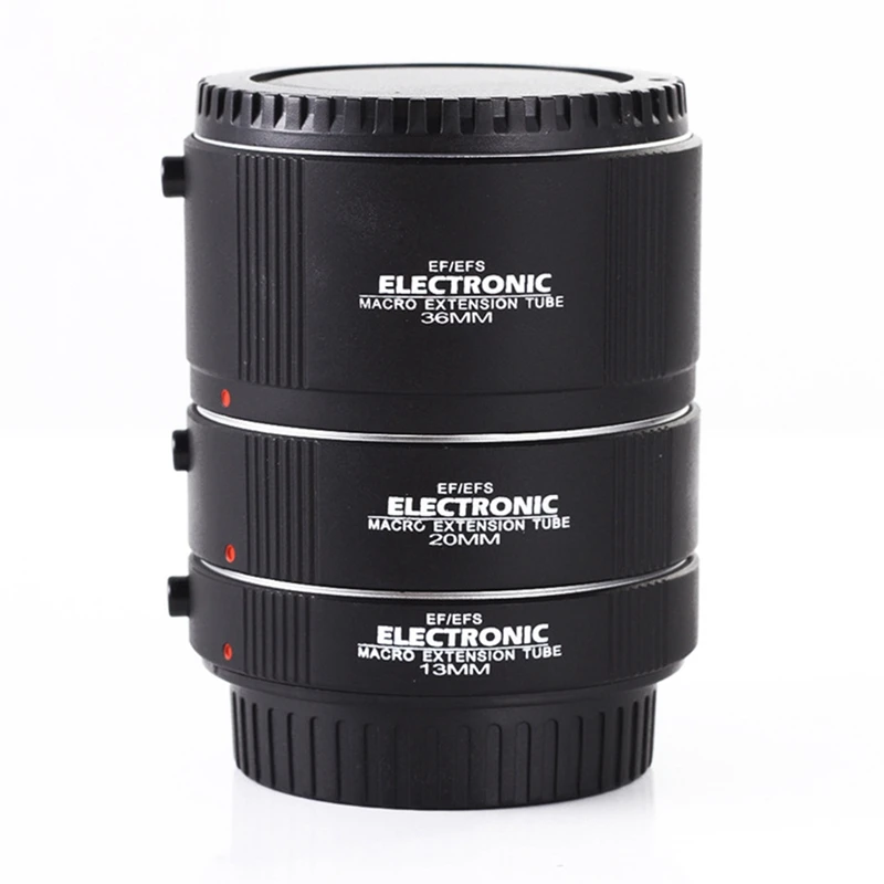 

ABGZ-TV Movie Lens 36Mm 20Mm 12Mm Electronic Close-Up Ring Lens For Canon EOS 5D2 5D3 6D 7D Macro Lens Autofocus