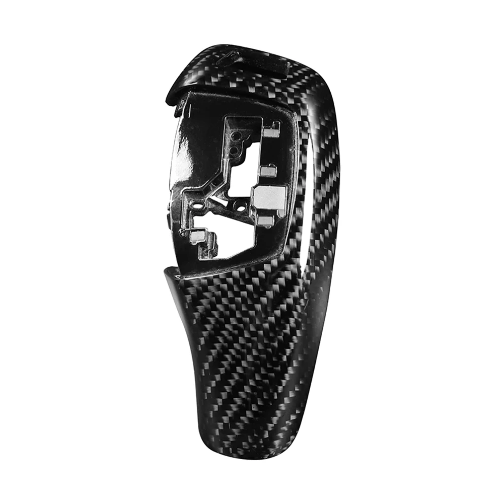 

Carbon Fiber Gear Shift Knob Cover Trim For BMW F01 F07 F10 F11 F18 F20 F21 F22 F23 F25 F26 F30 F32 F33 F34 F35 F36 2008-2018