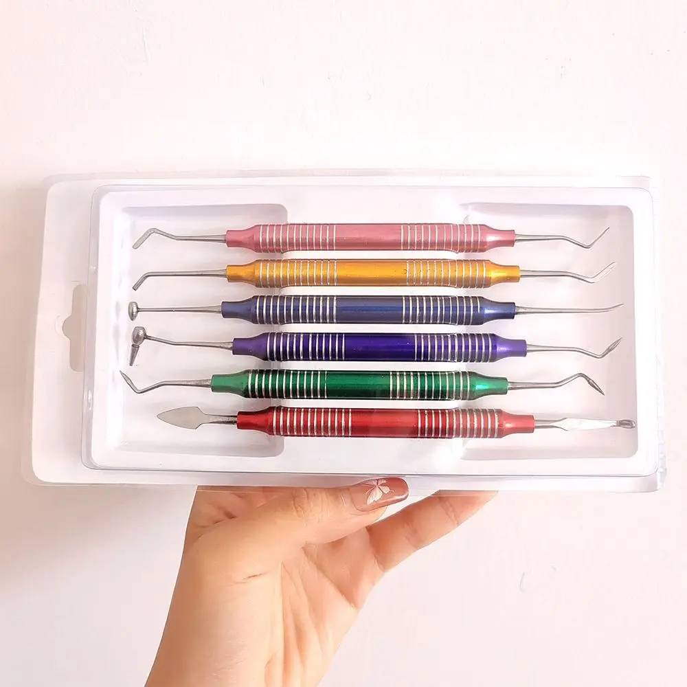 Стоматологический красочный антипригарный наполнитель из смолы корректор зубов