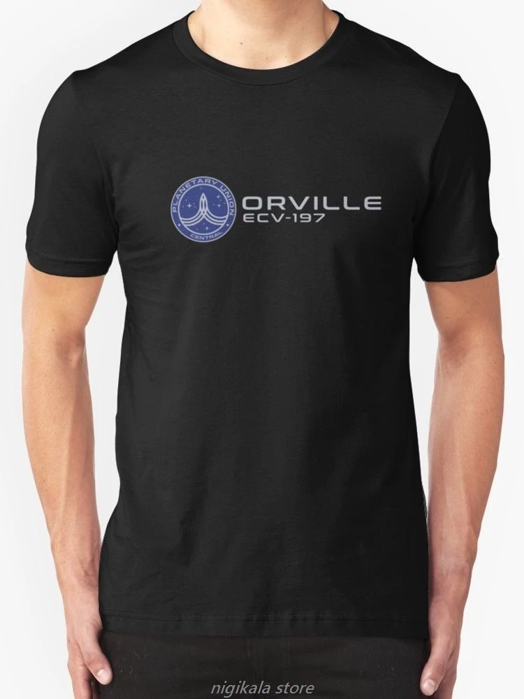 

Футболка Orville мужская с коротким рукавом, модный топ с принтом, рубашка с коротким рукавом, на лето