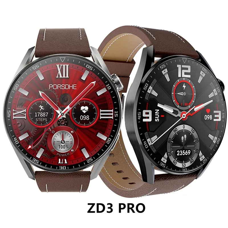 

ZD3 PRO Smart Watch 1.5" Retina Screen Men Bluetooth Call NFC AI Voice Wireless Charging Health Monitoring Sports Z3 Smartwatch