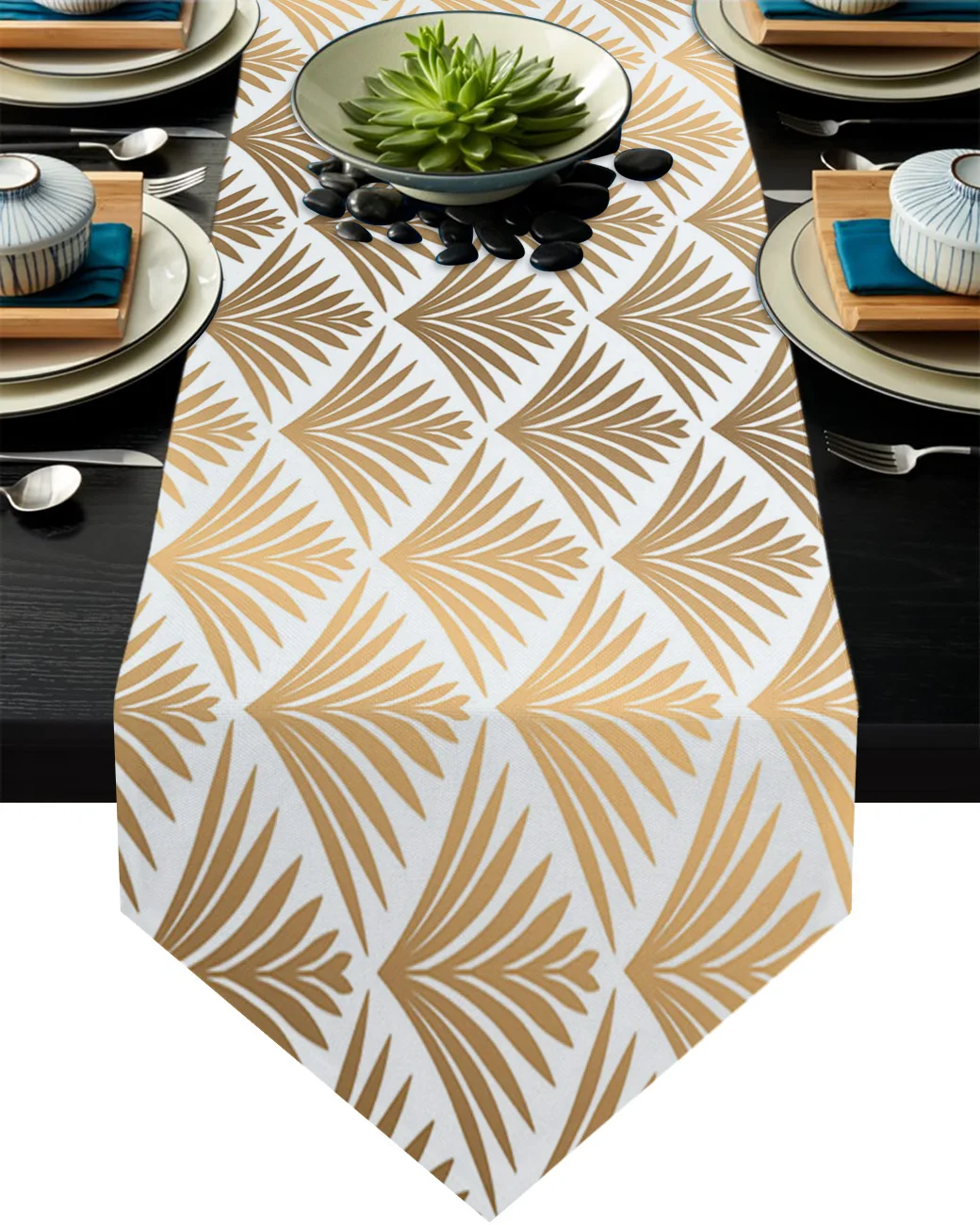 

European Retro Table Runner Wedding Festival Table Decoration Home Decor Kitchen Table Runners Placemats