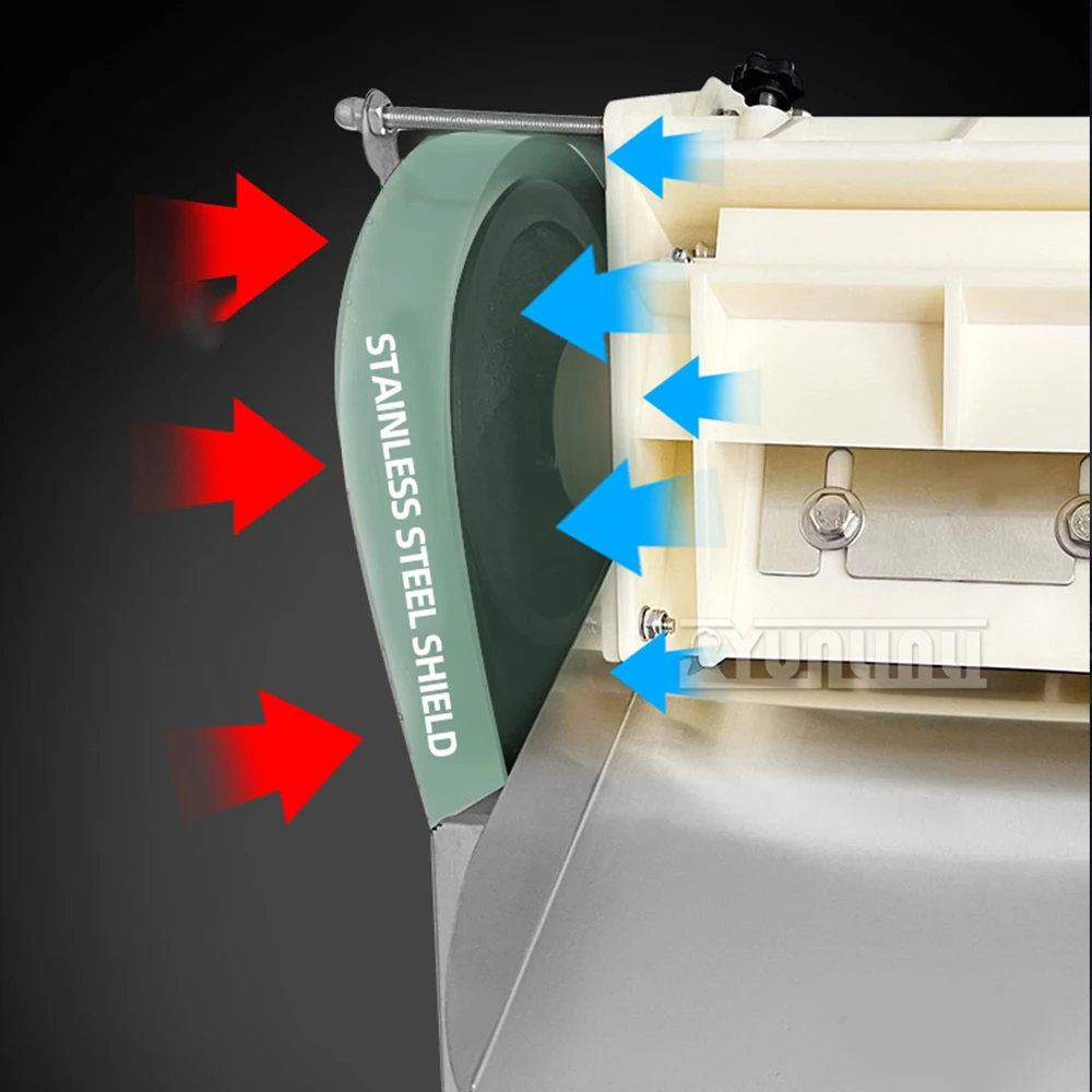 Электрическая машина для измельчения картофеля коммерческая резки овощей