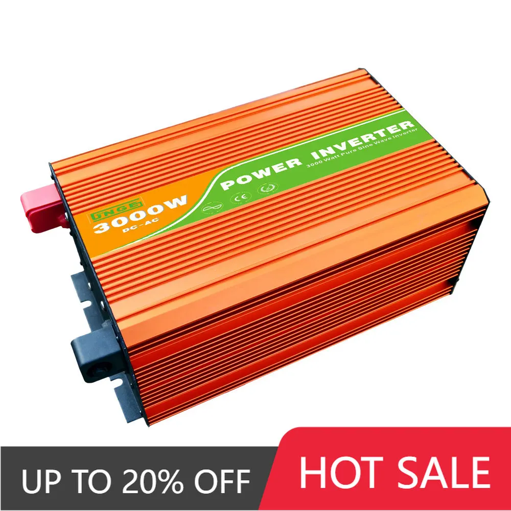 

12V 220V 110V DC To AC 3KW Inverter