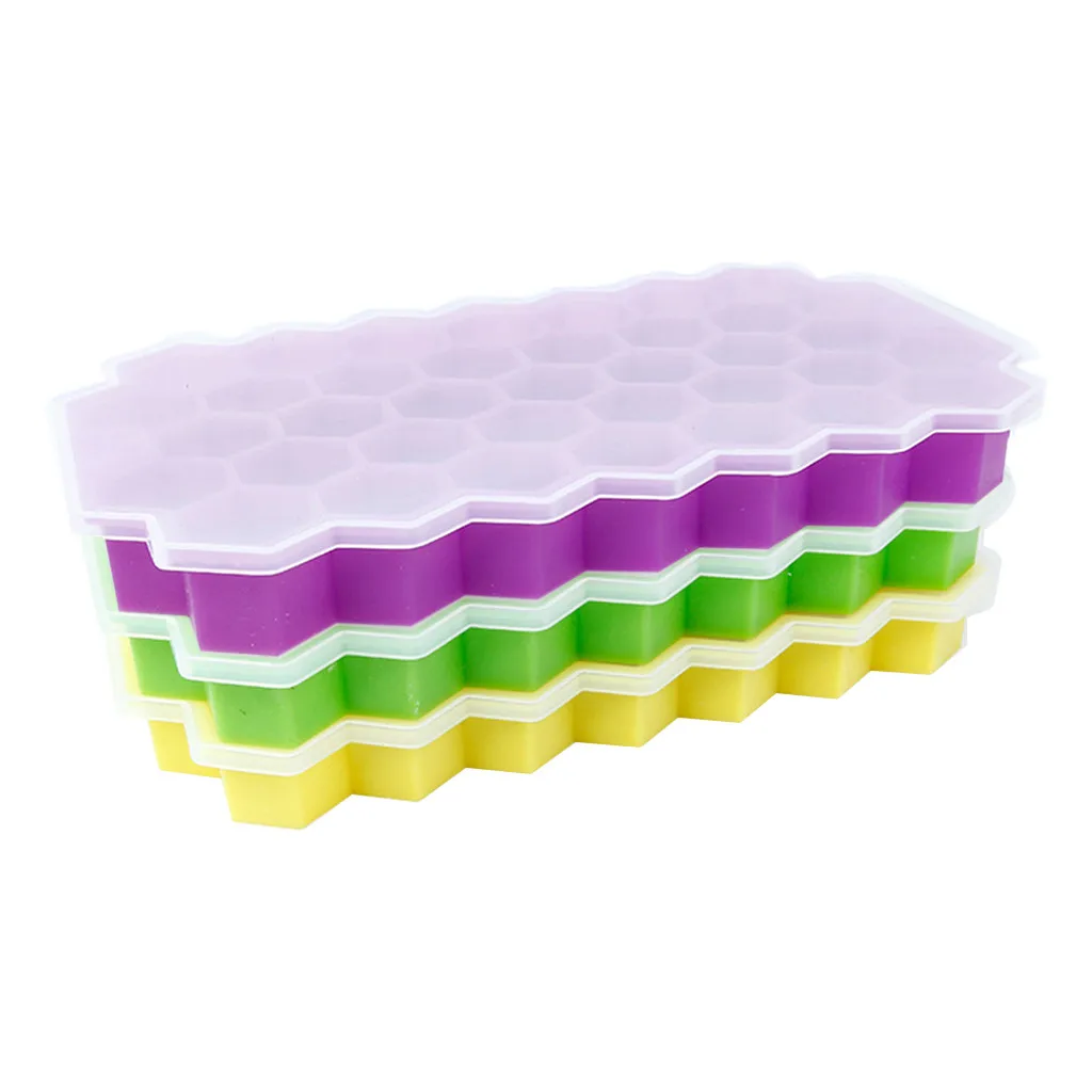 

Shape Tray 3Pcs Storage Honeycomb Ice Mold Maker Containers Cube Ice Ice Cube Kitchen，Dining & Bar