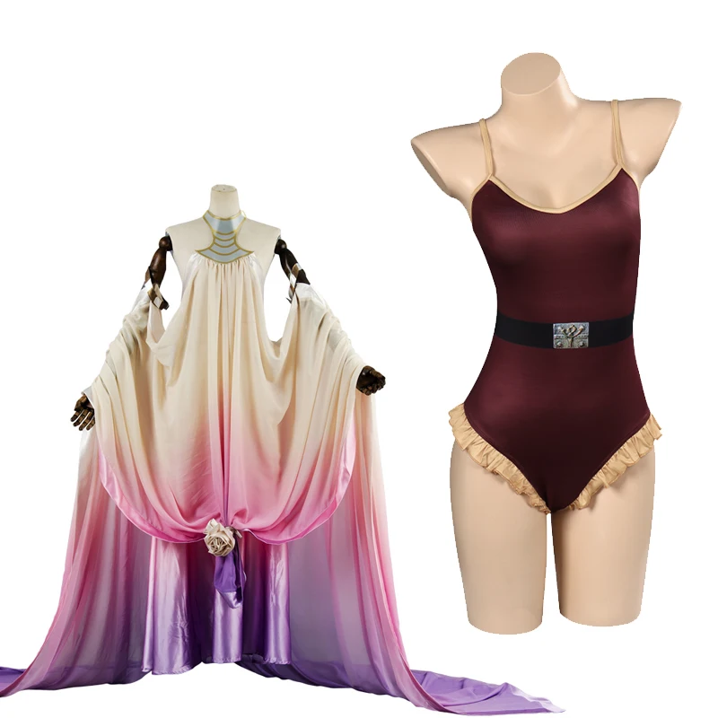 

Взрослые женщины Padme Amidala купальники косплей костюм комбинезон летние плавательные платья для девочек наряды Хэллоуин Карнавал женский кос...