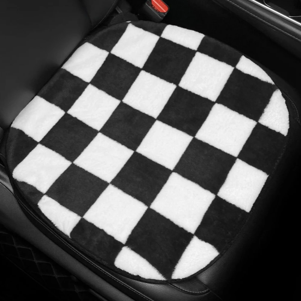 

Car Seat Cover High quality Plush Non-slip Cushion Pad Car Seat Cushions Adult Car Seat Booster Cushions