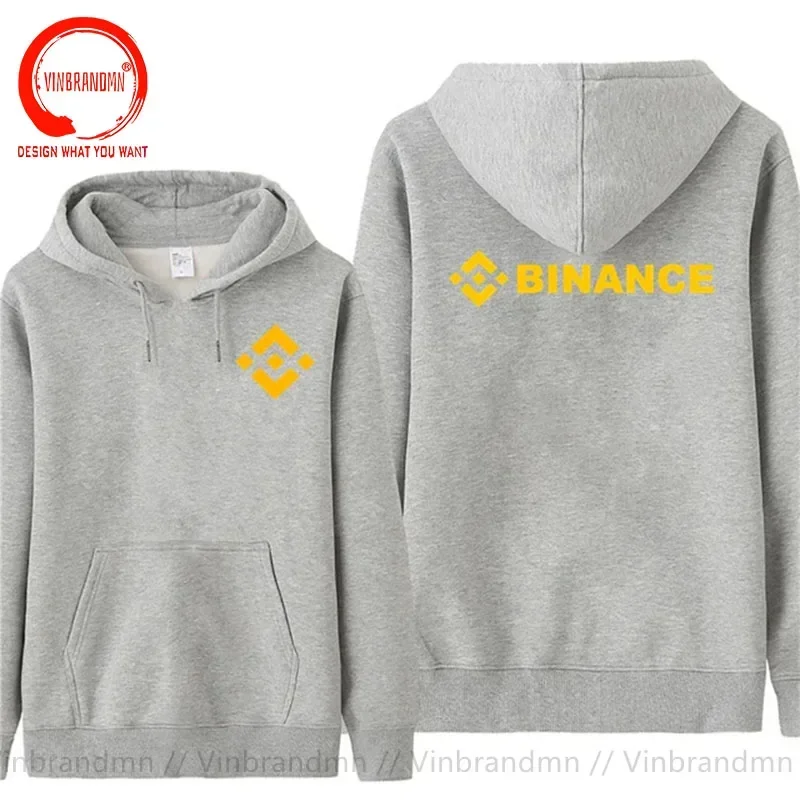 Мужские худи VINBRANDMN Binance из хлопка