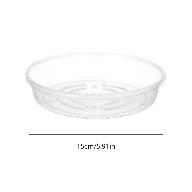 Поднос пластиковый для садовых растений круглый цветочный горшок 30 шт.