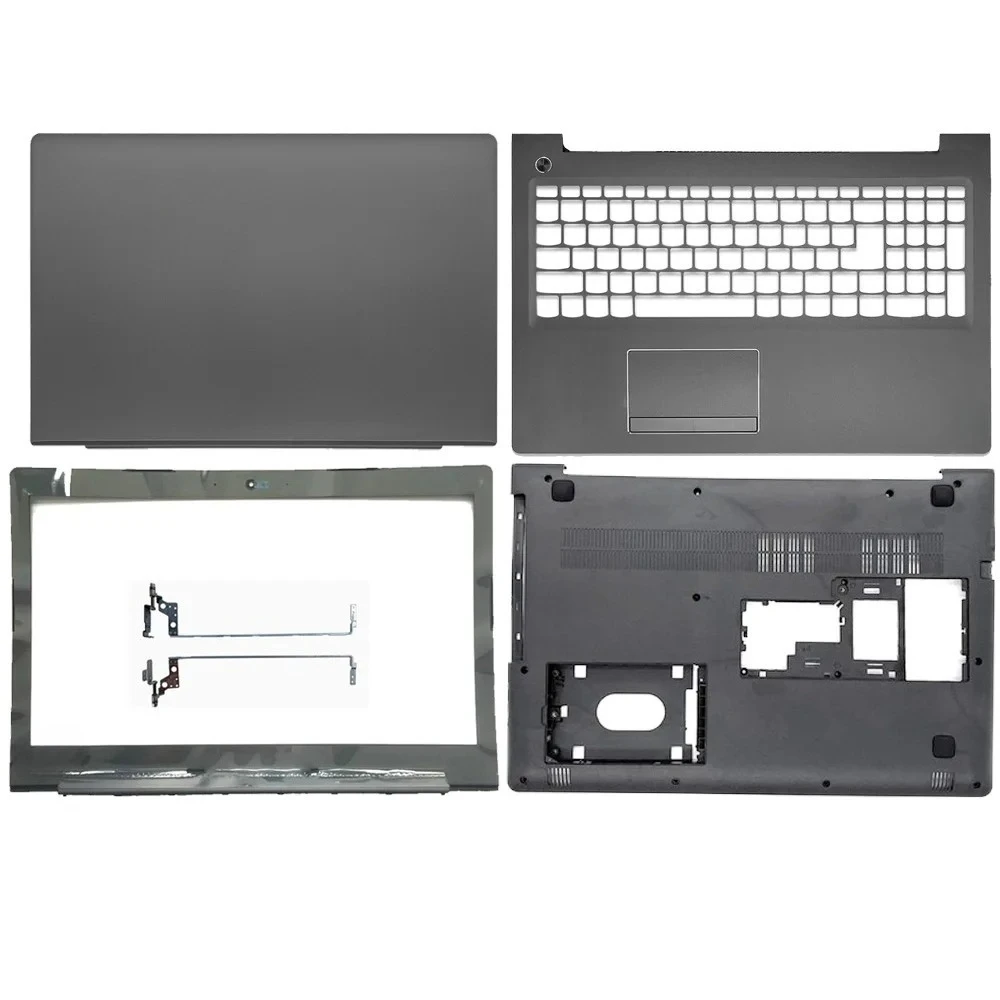 Фото Новые чехлы для ноутбука Lenovo Ideapad 310-15ISK 310-15ABR 510-15ISK 510-15IKB, верхняя крышка ЖК-дисплея/передняя рамка/подставка для рук/нижняя часть корпуса №1