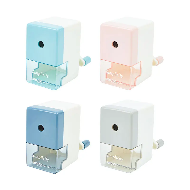Writing Pencil Sharpener With Receptacle Office School Supplies