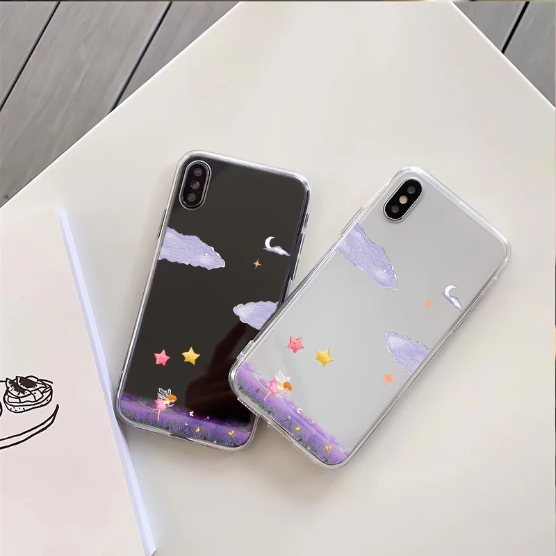 

Iphone 11 Cases, Elf Princess Pattern, Shock Resistant Case for iPhone 7 8 12 13 14 X Xs XR Mini Pro Plus Max Cover
