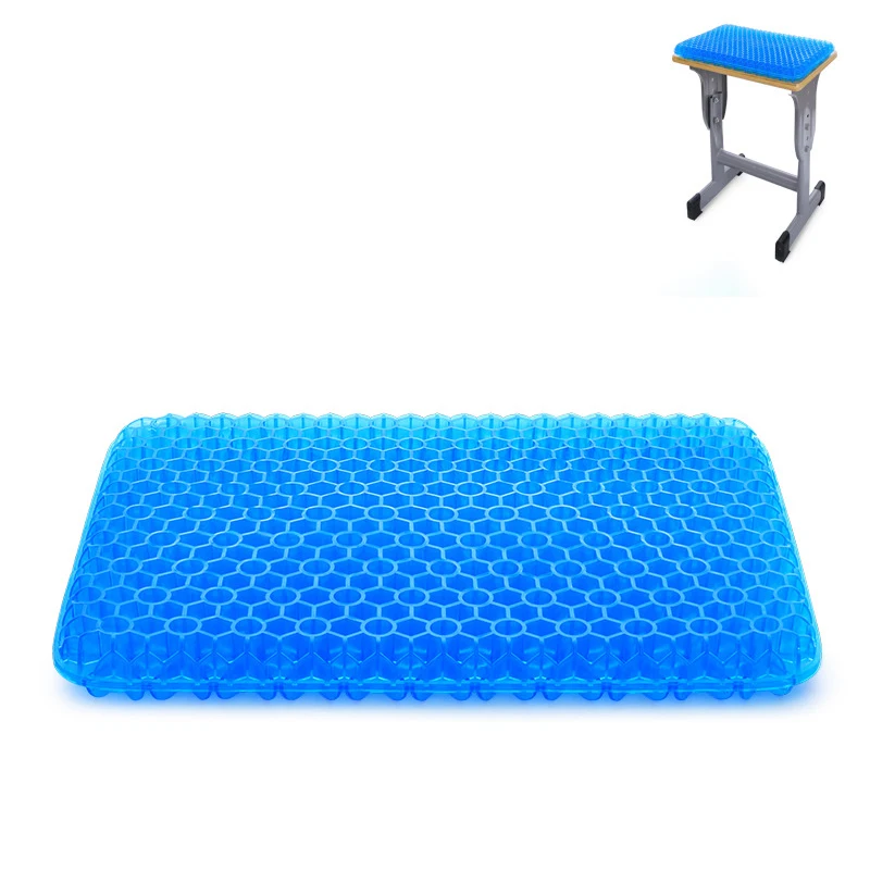 

Летняя гелевая Массажная Ортопедическая подушка для ягодиц, подушка для автомобильного сиденья, гелевая Подушка для офисного кресла, подушка для облегчения боли