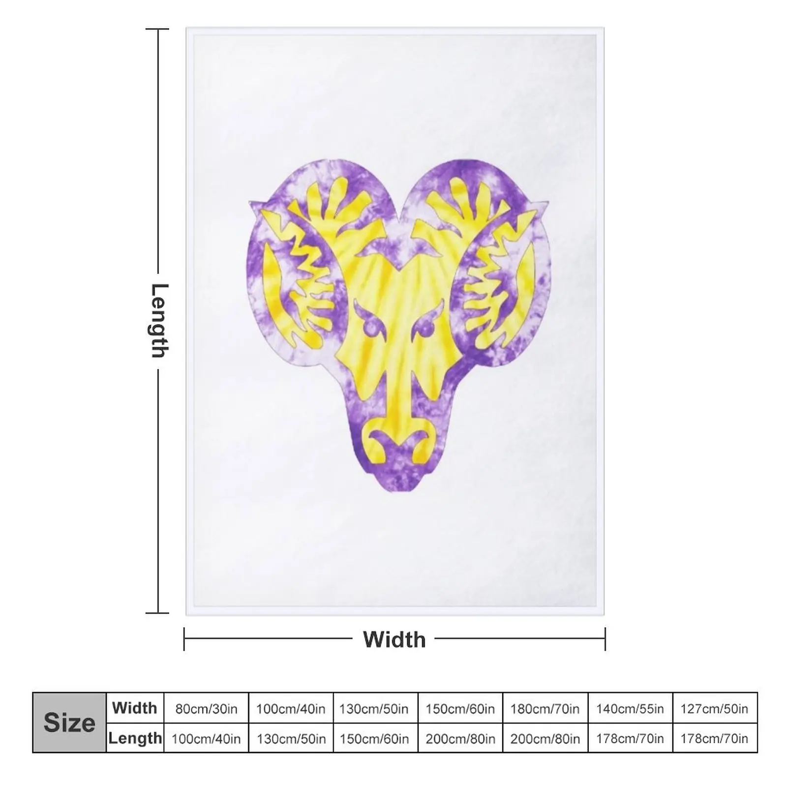 Одеяло tie dye wcu ram одеяло для Хэллоуина одеяла кровати