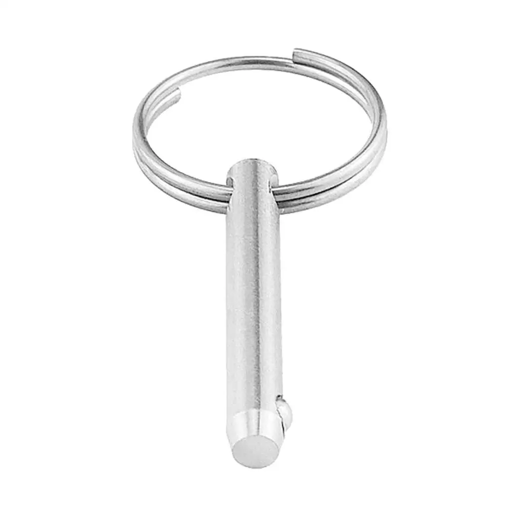 

2pcs Stainless steel 316 quick release 51mm pin Bimini boat pin detent ring