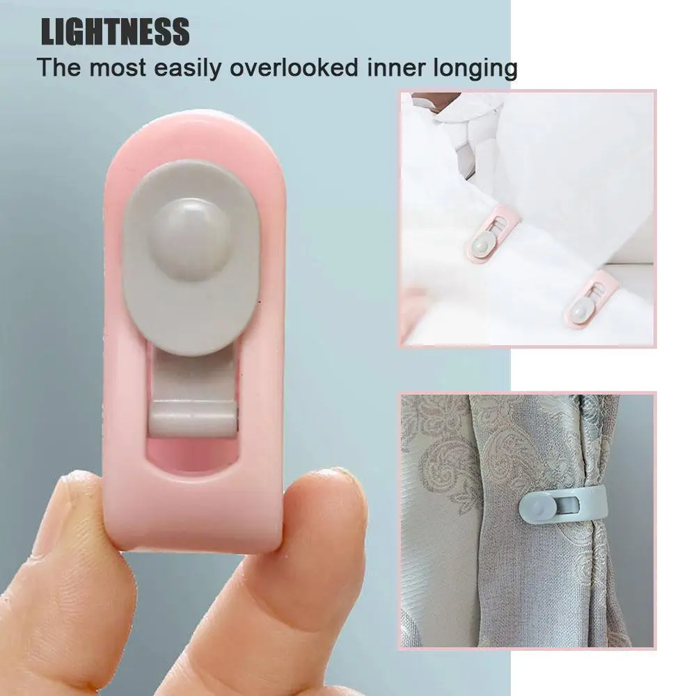 

4pcs Bed Sheet Clips Non-slip Quilt Blanket Clip Duvet Fixer Retaine Needleless Duvet Faster Blankets Clips Clip Sheet Cove Y4w9