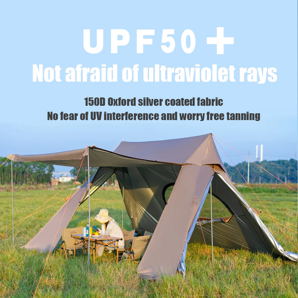 Палатки для кемпинга тенты водонепроницаемые солнцезащитные солнечные