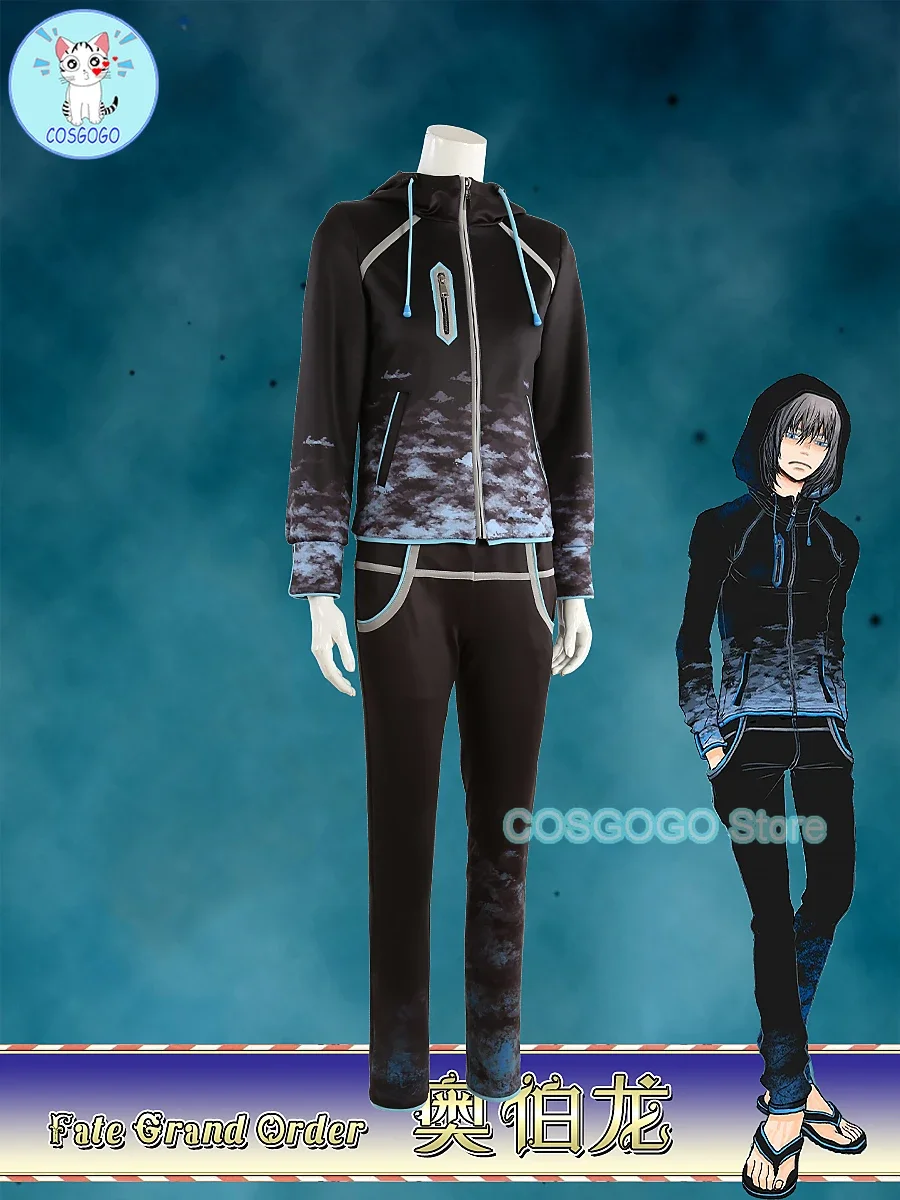 COSGOGO [по индивидуальному заказу] Game Fate Grand Order Oberon Косплей Костюм Fatefgo Хэллоуин