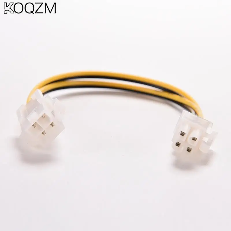 20cm 4Pin CPU Power Supply To IDE Port Extension Cord Cable Desktop 4 Pin ATX 12V P4 Power Male To Molex Male Connector Cable
